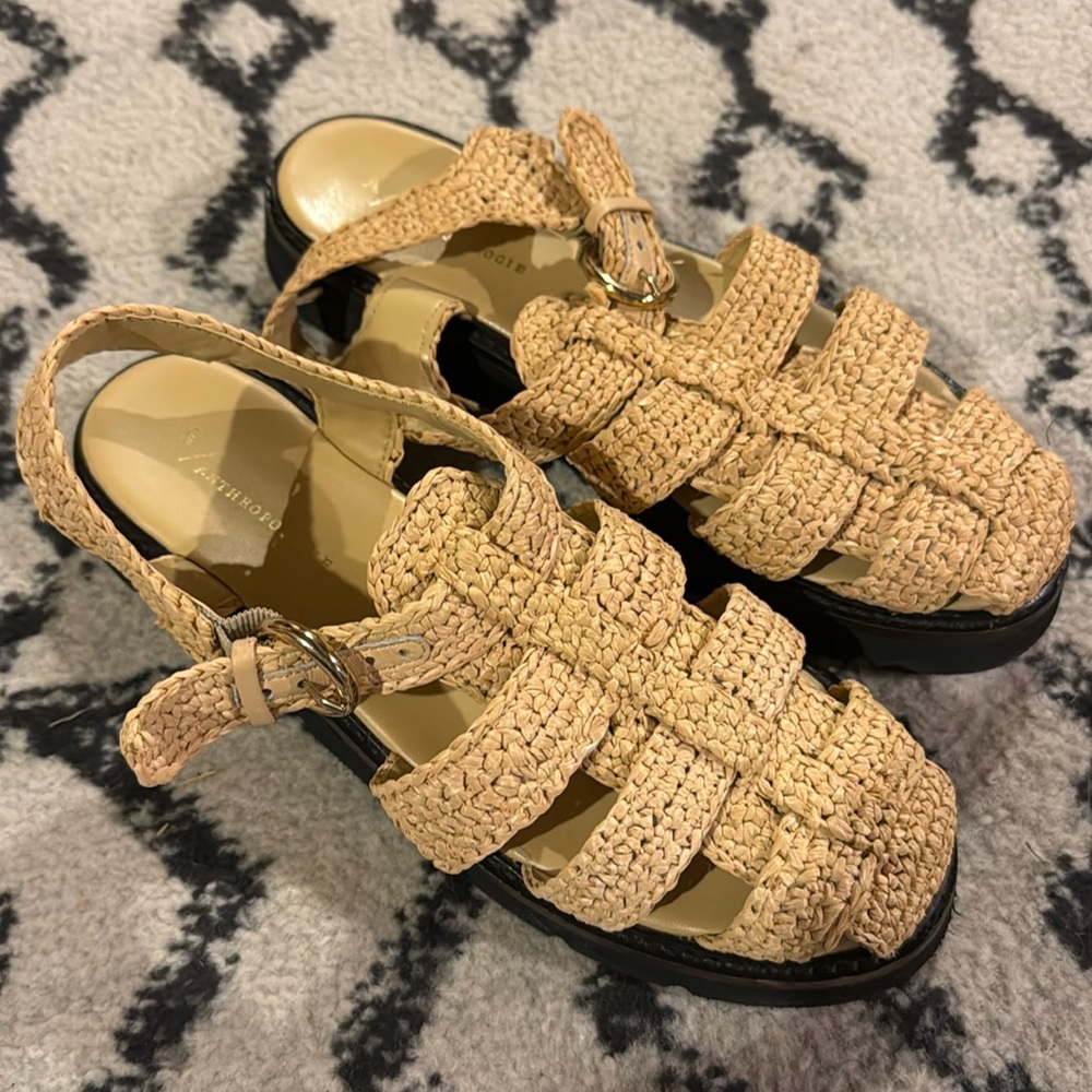 Anthropologie Fisherman Sandals